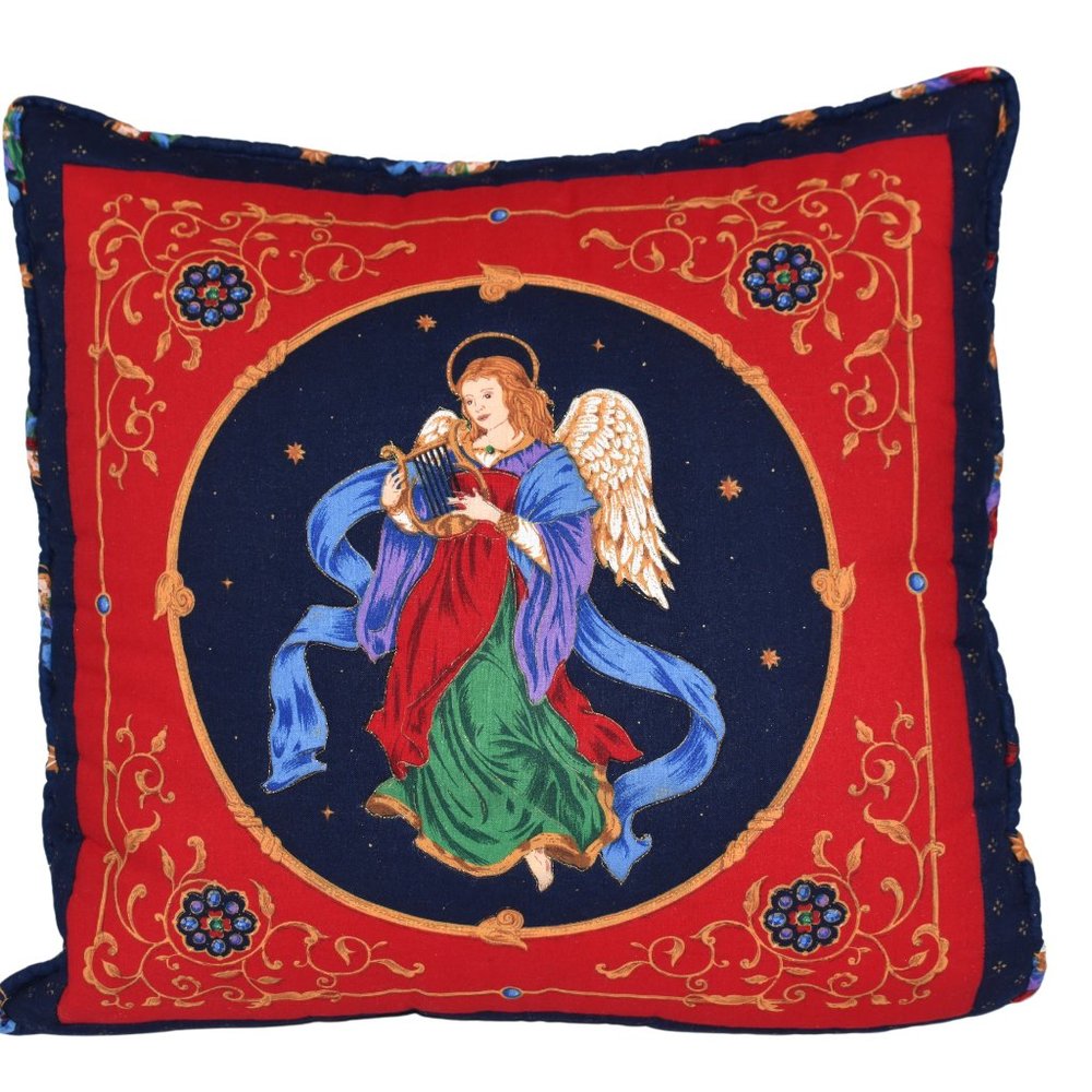 Vintage Angel Pillow Cover